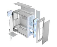 MODECOM Horizon ARGB Flow Midi Biała AT-HORIZON-MG-ARGB-20-000000-0002 - 1228745 - zdjęcie 6